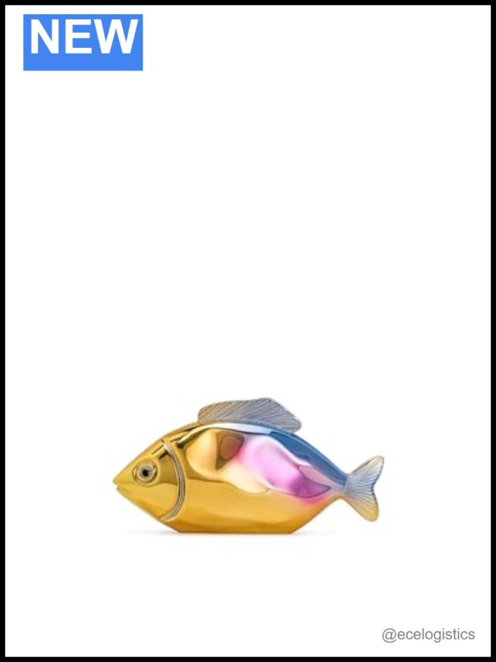 ABS Fish-Shaped Clutch Handbag Women's Evening Bag Geometric Clutch
